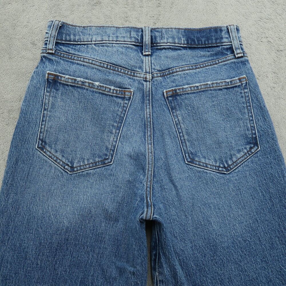 Abercrombie & Fitch Blue Wide Leg Jeans - Picture 15 of 16